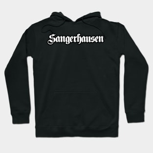 Sangerhausen written with gothic font Hoodie